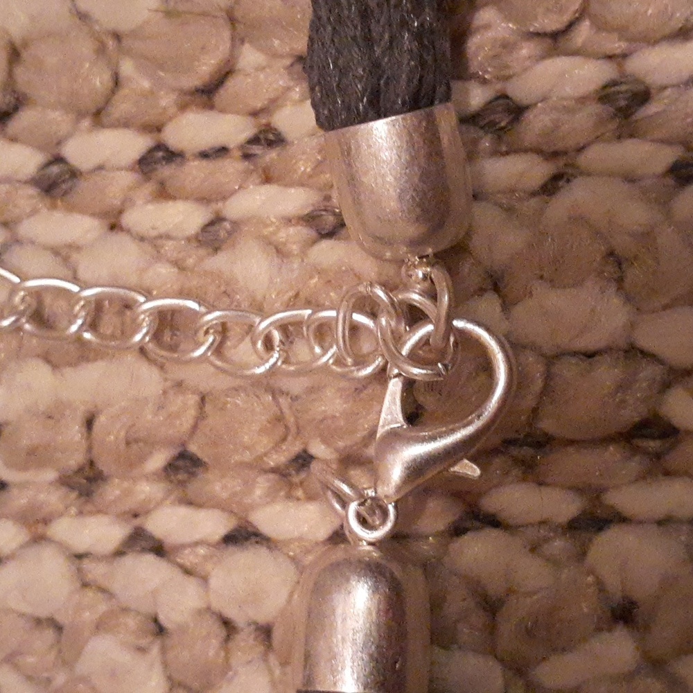 Silver Oversized Statement Necklace. - image 4